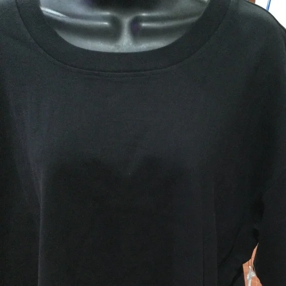 Good American black Oversized Crew tee - Picture 3 of 8